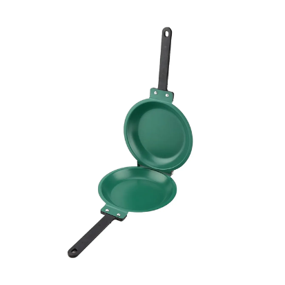 Sartén Doble Antiadherente para Pancakes y Tortillas