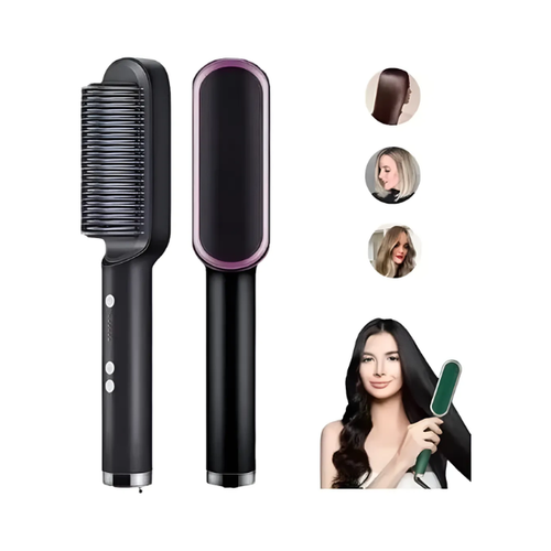 Cepillo Alisador Iónico Para Cabello