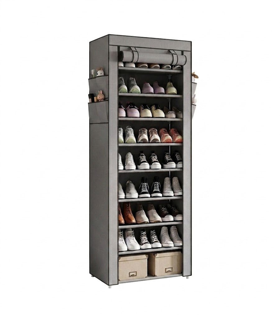 Zapatero Organizador Portátil de 10 Niveles